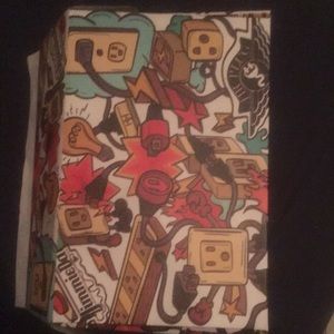 Selling plug dunks new shoes never wear green and red and have extra shoe laces